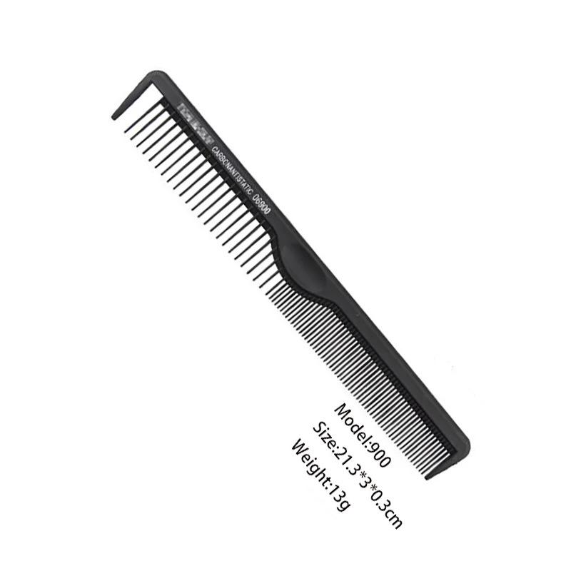 Расческа для парикмахерских расческа из карбона Антистатическая и термостойкая