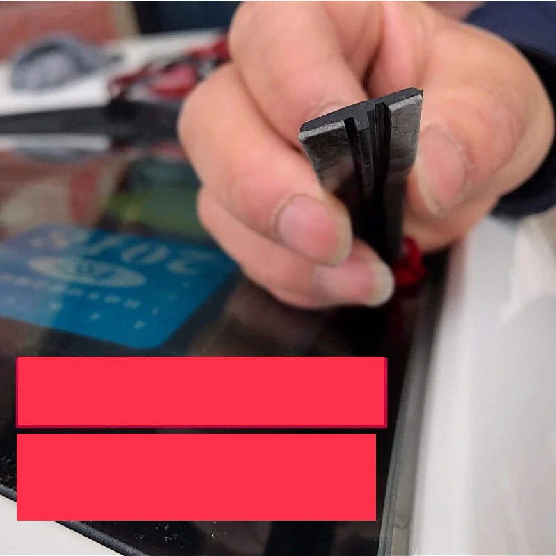 Резиновая звукоуплотнительная полоса на лобовое стекло автомобиля для Audi A3 A4 B8 B6