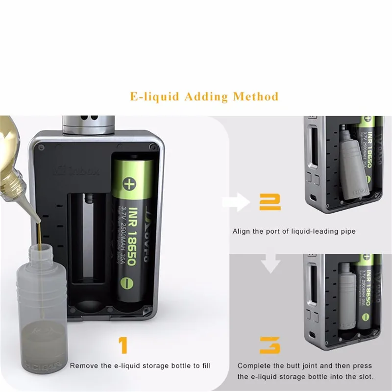 1 шт. портативная мягкая бутылочка кормушка Squonk BF 8 мл для VT Inbox V3 механическая