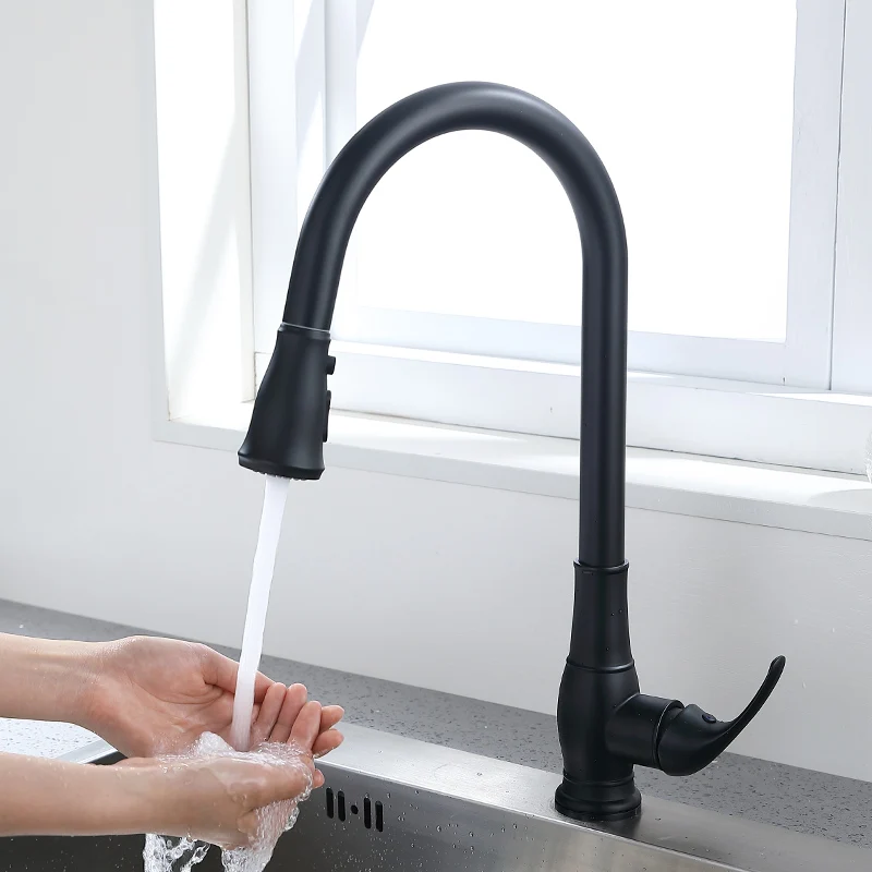 FLG Smart Touch Control смесители для кухни черный сенсорный индукционный чувствительный