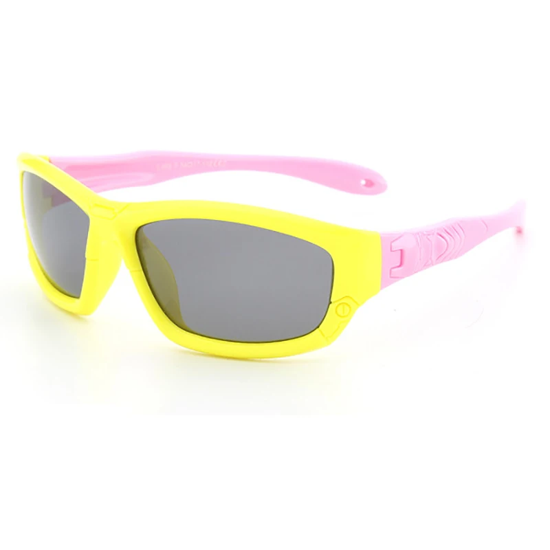 Jomolungma Polarized Kids Sunglasses With Case Boys Girls Baby Fishing Hiking Sport Glasses Outside UV400 Protectio D869 | Спорт и