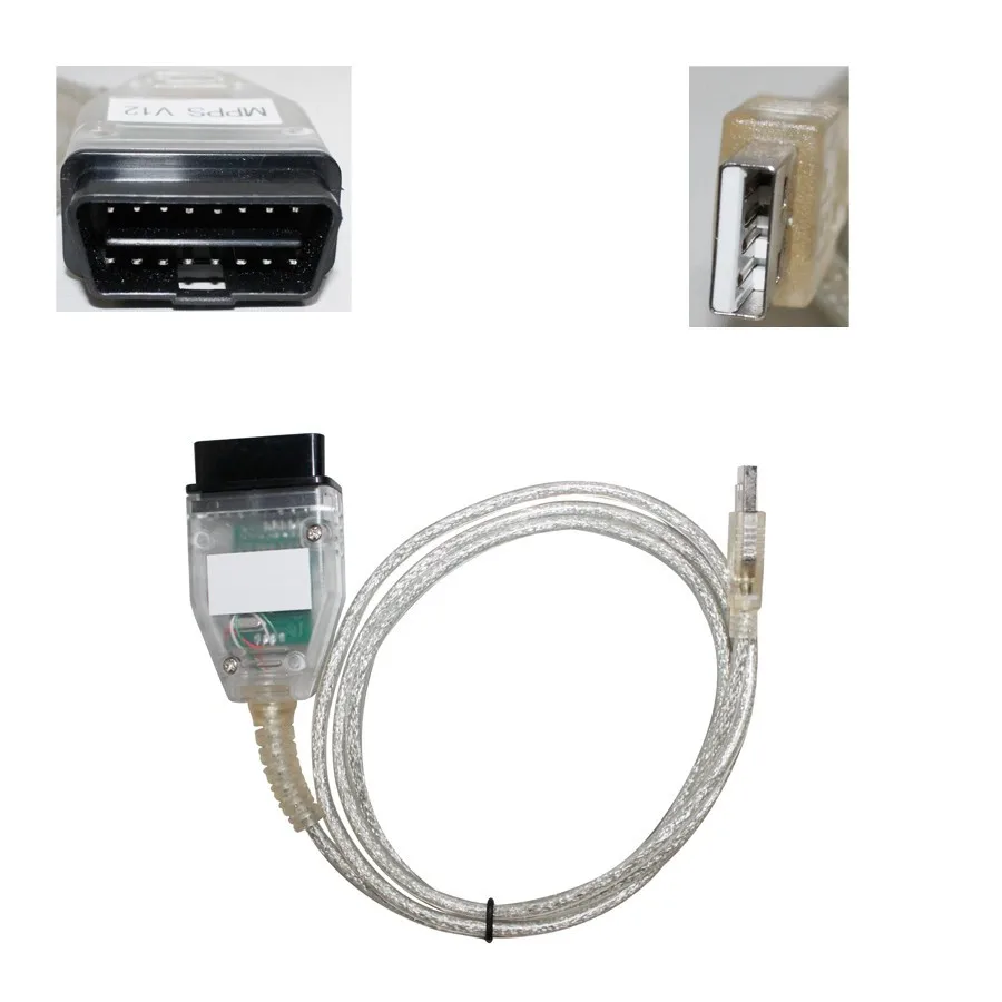 Высококачественный MPPS V13 ECU чип тюнинг Smps Mpps K Can Flasher V13.02 через 16pin на USB ПК сканер