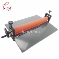 new heavy 25 manual laminating machine photo vinyl protect rubber cold mounting laminator office equipment