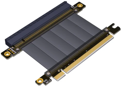 Кабель расширения для графической карты Riser PCI Express Gen3.0 E 16x на PCIe 3 0x16 5 см GTX1080ti