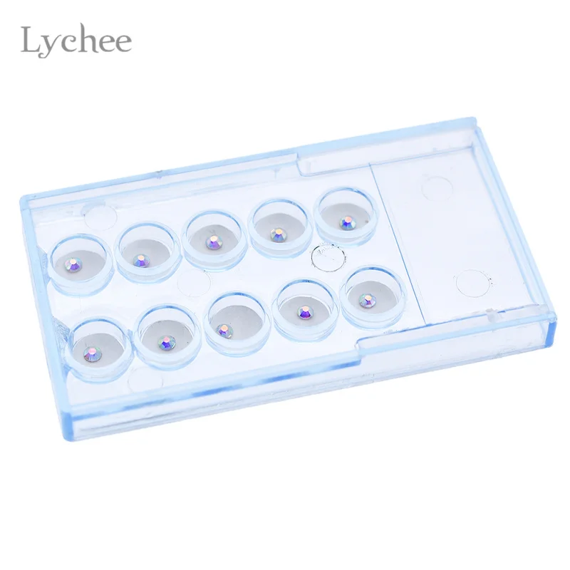 Lychee 10pcs/box Gothic Punk Temporary Tooth Crystals Teeth Rhinestones Jewelry Fancy Girl's | Украшения и аксессуары
