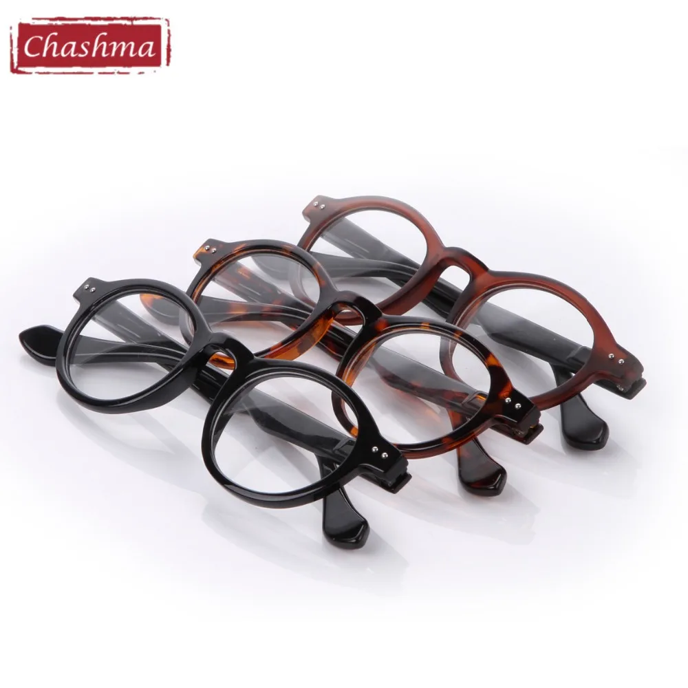 Чашма Ретро Стиль Оптические Очки Высокое Качество Старинные Леопарда Кадр