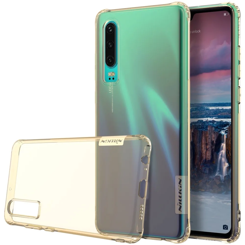 Nillkin Clear Phone Cases For Huawei P30 Pro Nature Soft Slim TPU Transparent Back Cover Casing Coque Case |