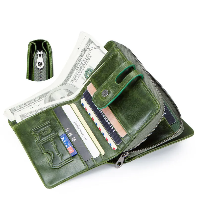 IMIDO Новое поступление женский кошелек из натуральной кожи многофункциональный