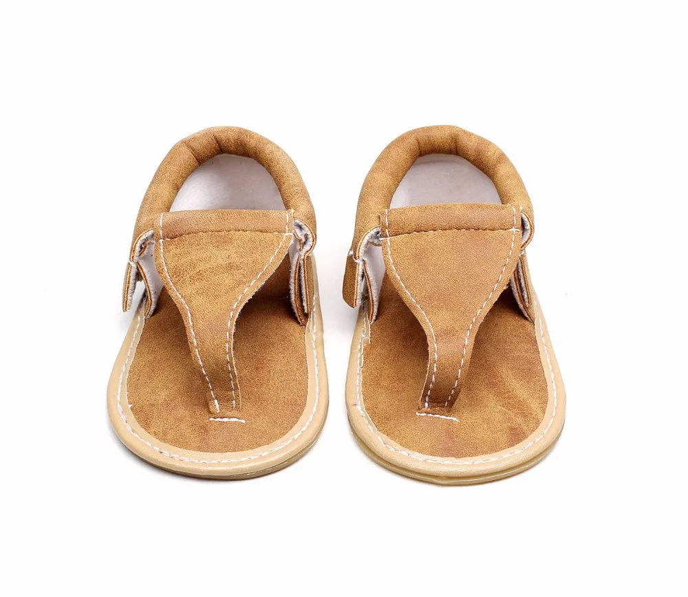 WONBO/Летние вьетнамки для младенцев сандалии с цветочным рисунком 11 видов цветов