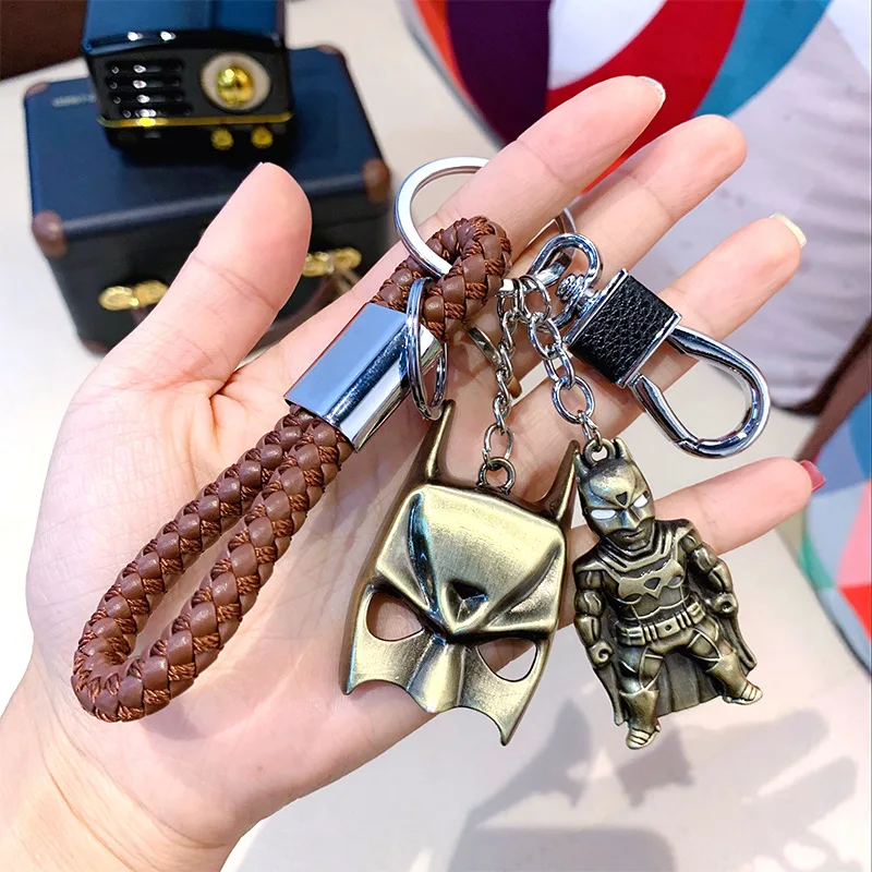 Новинка Marvel Мстители брелок Капитан Америка Бэтмен Брелок с Железным человеком брелки Прямая поставка