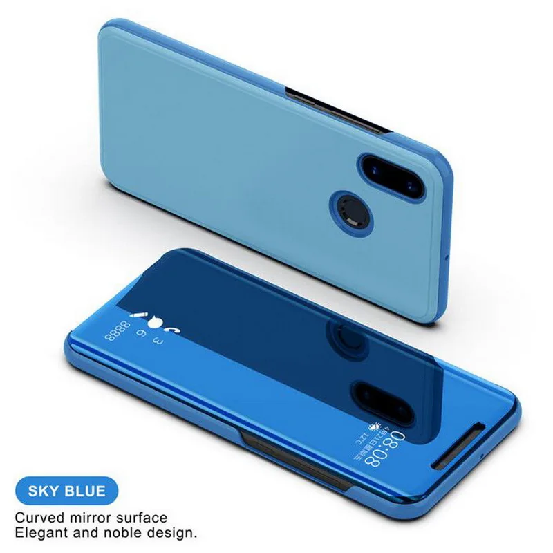 Магнитный прозрачный умный флип-чехол для Xiaomi mi Mix 2 Max 3 A1 A2 Lite 8 SE Poco F1 Red mi Note 7 6 5 Pro 4 4X 5A Prime
