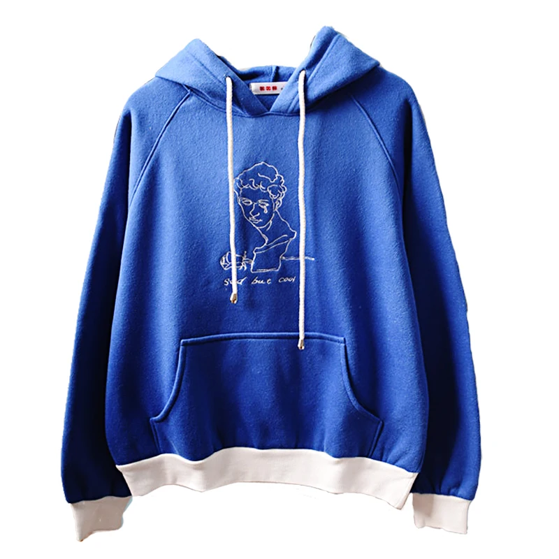 Весна 2018 новый оригинальный дизайн женские хлопковые повседневные толстовки с