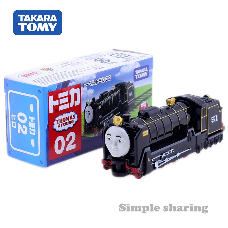 Мини поезд Takara Tomy Tomica № 02 Хиро из фильма и ТВ аниме Литые металлические модели в