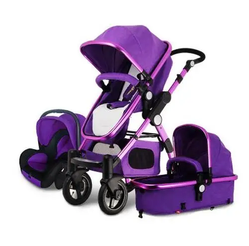 GOLDEN BABY GoldBaby детская коляска 2 В 1/ 3В 1 складной портативный роскошная коляска роскошная коляска Россия - Цвет: 3 B 1