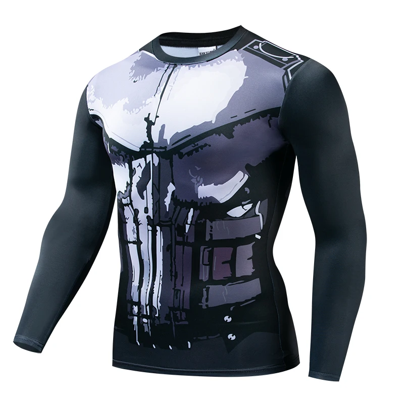 Nightwing новейший Comics cosplay Costume Cloth Tops мужские футболки с длинным рукавом с 3D принтом Мужские компрессионные рубашки