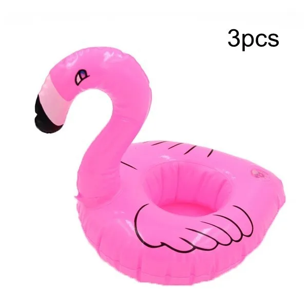 3pcs pink balloon 1 компл. Фламинго вечерние бумажные зонтики для напитков ананас торт топперы для дня рождения украшения Летние Гавайские вечерние принадлежности - Цвет: 3pcs pink balloon