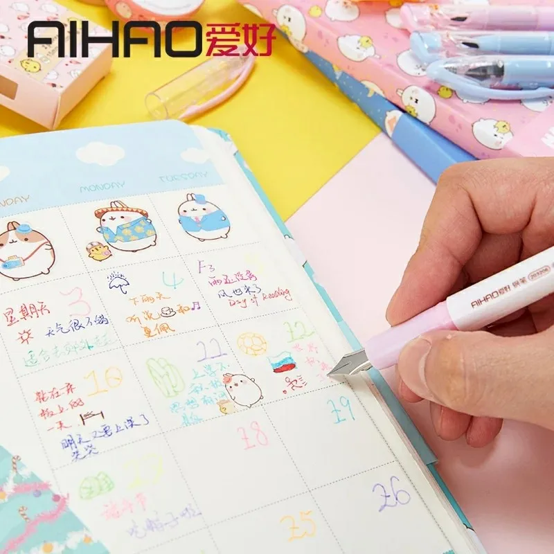 AIHAO бренд милый дизайн кролик серии чернильная авторучка гладкие канцелярские