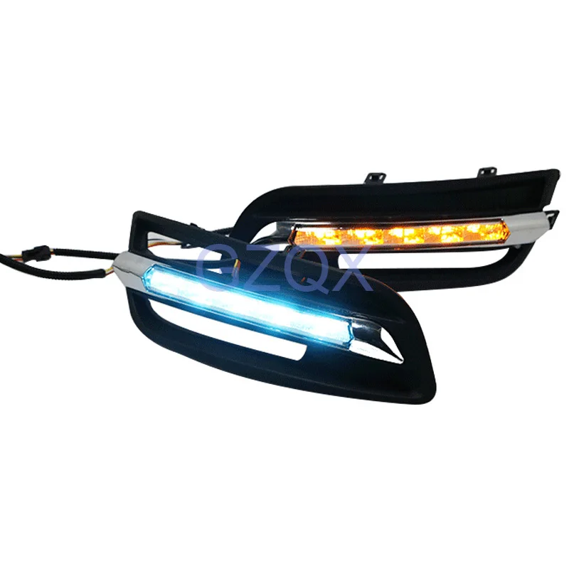 CAPQX автомобильный мигающий DRL(4 стиля на ваш выбор) для Nissan Teana Altima 2010 2011 2012 передний светодиодный светильник для бега дальнего света
