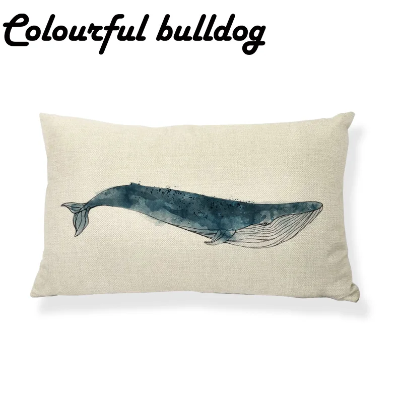 Декоративная наволочка в виде птицы на ветке дерева 30 х50 см|cushion cover|animal cushion