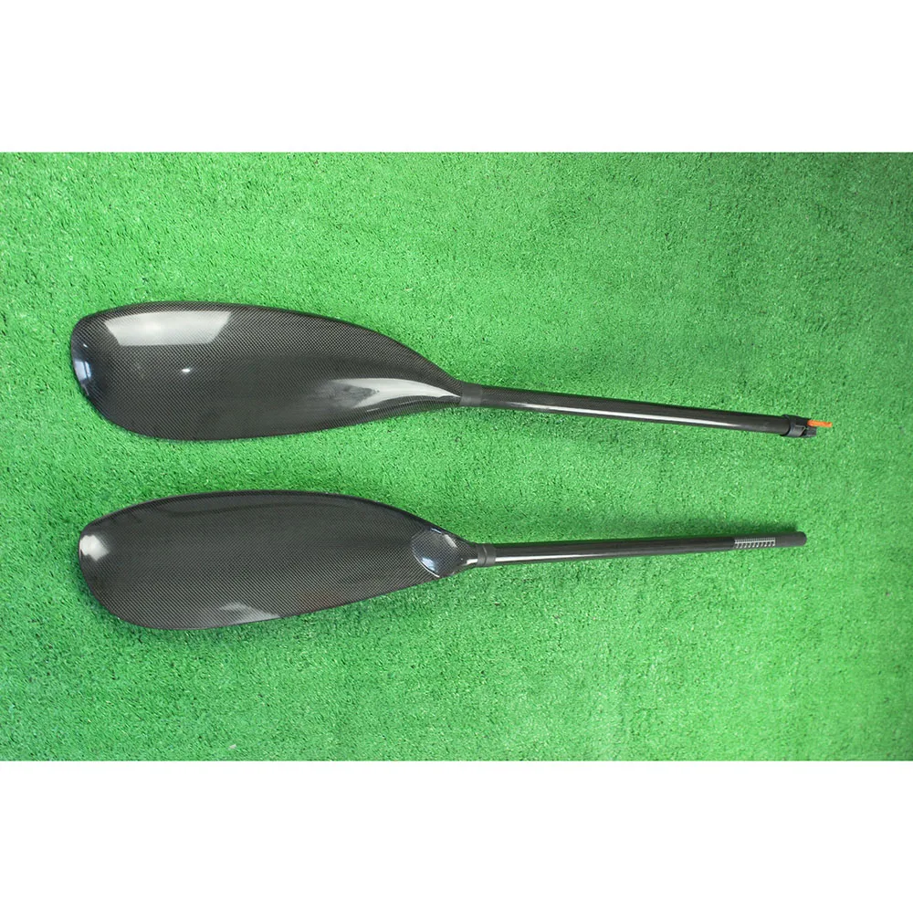 Высокое Качество Углерода Весло Байдарки в крыло лезвие с алюминиевой регулятор