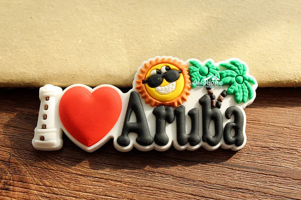 Карибское море туристический сувенир для путешествий декоративный резиновый