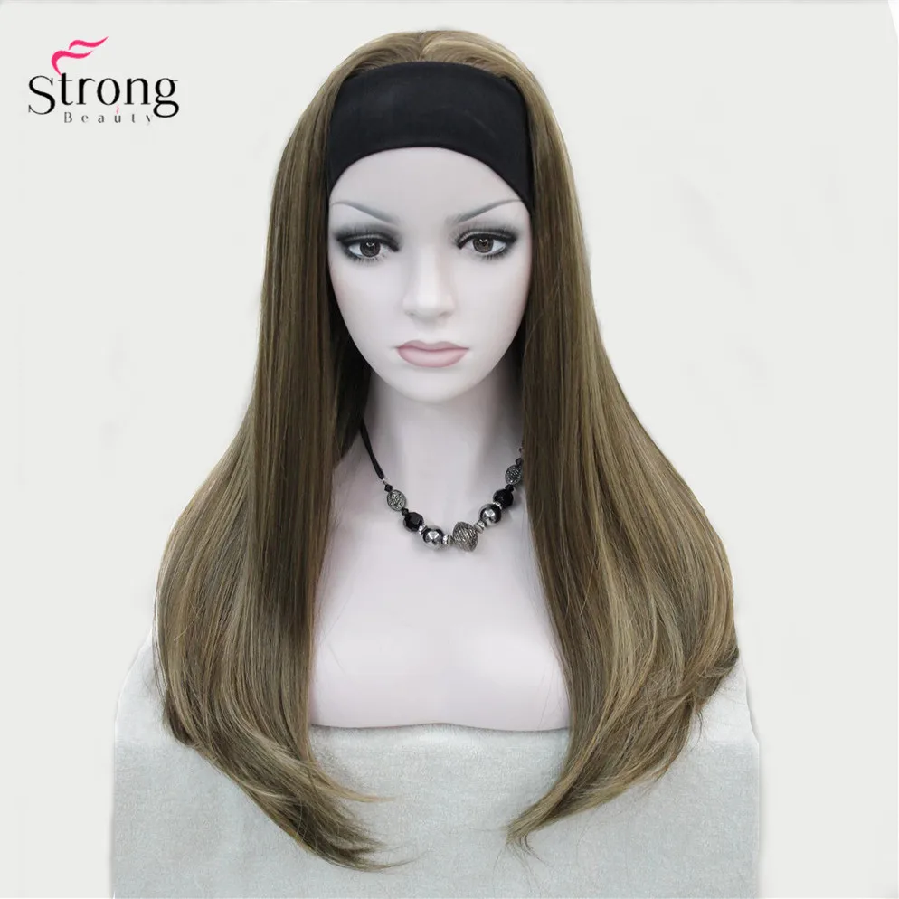 Женский синтетический парик StrongBeauty Длинные прямые парики