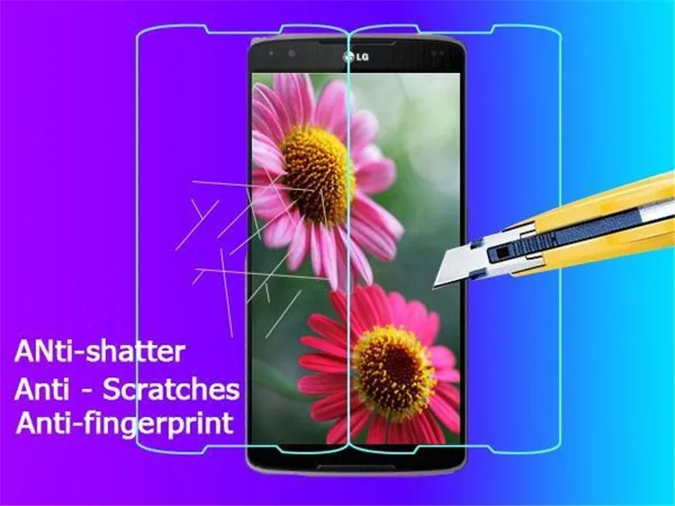 Горячая распродажа взрыва премиум закаленное стекло протектор для LG G4 с пакетом