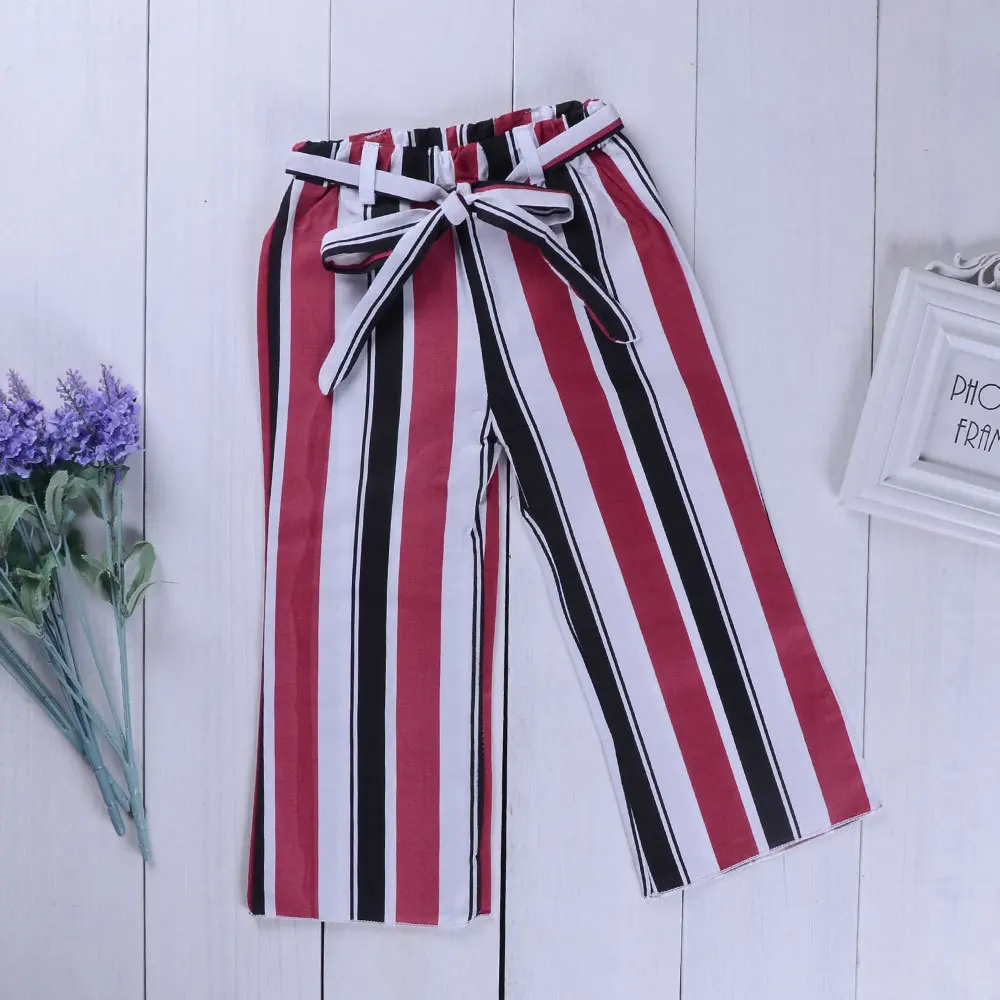 Летняя детская черная футболка + штаны комплект из 2 предметов для девочек