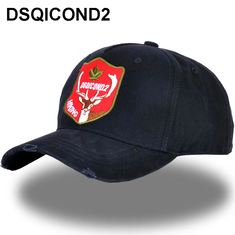 Хлопковые бейсболки DSQICOND2 буквы DSQ Высококачественная Кепка для мужчин и женщин