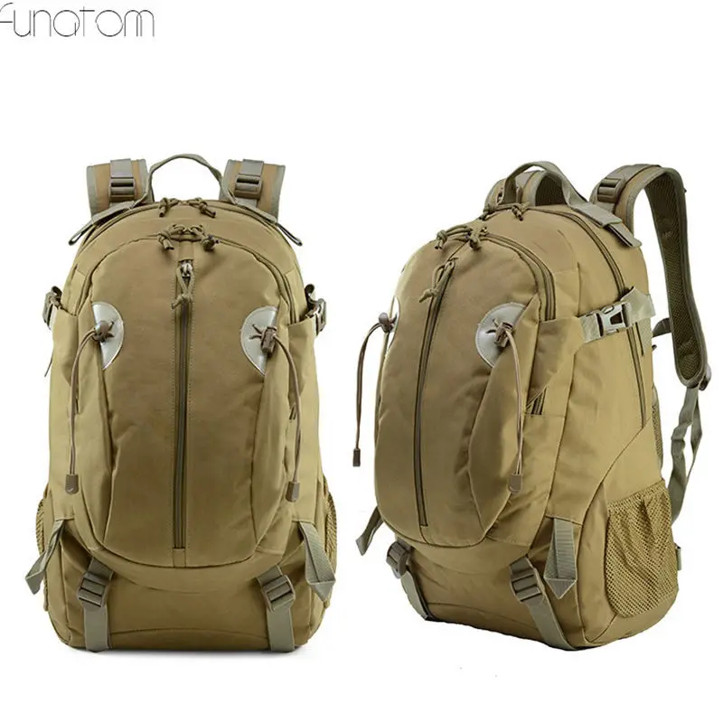 khaki 30L мужские армейские тактические рюкзаки, военные штурмовые сумки, уличные 3P EDC Molle пакет для походов, кемпинга, охоты, сумка - Цвет: khaki