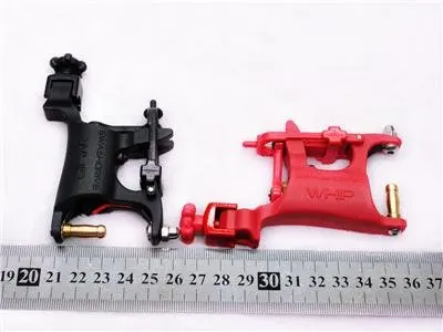 Новый Красный Профессиональный хлыст Пластиковые роторные татуировки питания