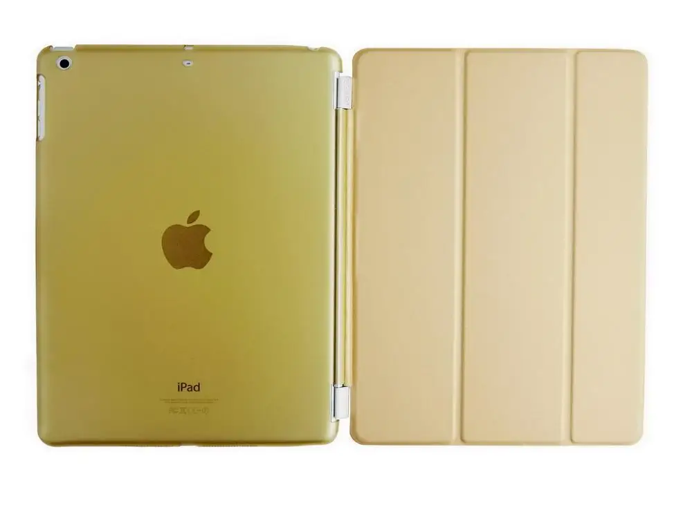 Чехол для iPad 9,7 дюймов / выпуск 6th крышка A1822 A1823 A1893 A1954 ZAIWJ сплит-оболочки магнит умный режим сна Пробуждение оболочки - Цвет: gold 3Zhe F 89