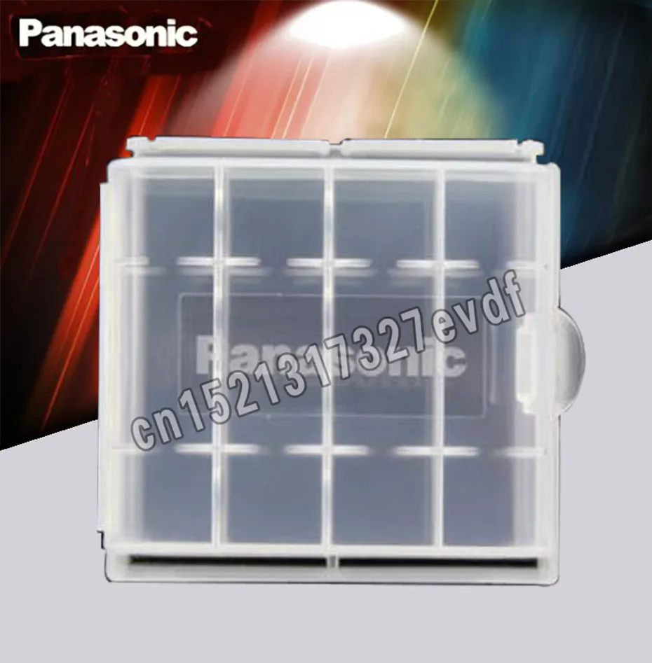 Аккумулятор Panasonic коробка для хранения батарейки AA AAA защищает аккумулятор предотвращает потерю батареи