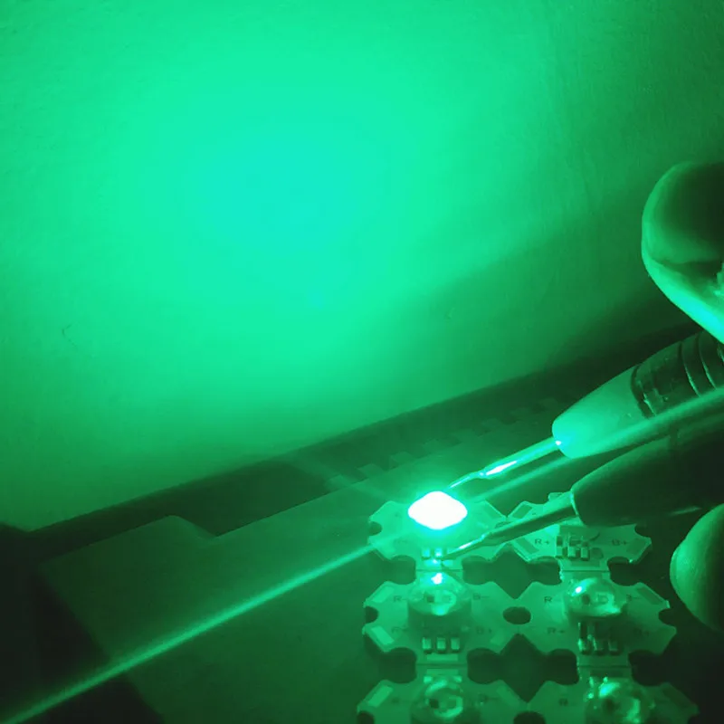 10 шт. высокомощный светодиодный чип 3 Вт RGB LED COB бисер световая лампа 4pin/6pin/8pinRed