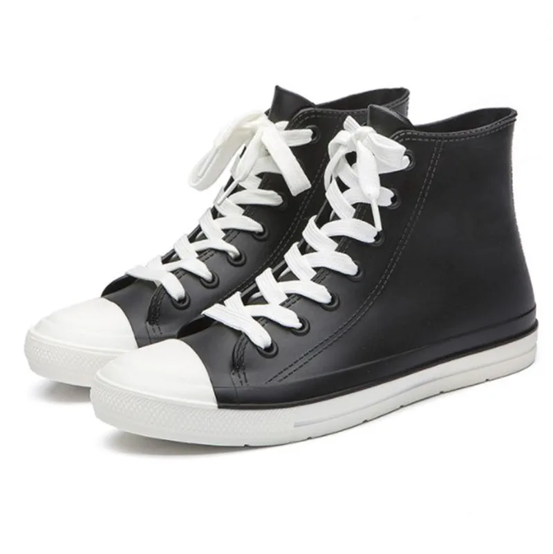 Женские непромокаемые ботинки ярких цветов розовые желе повседневная женская