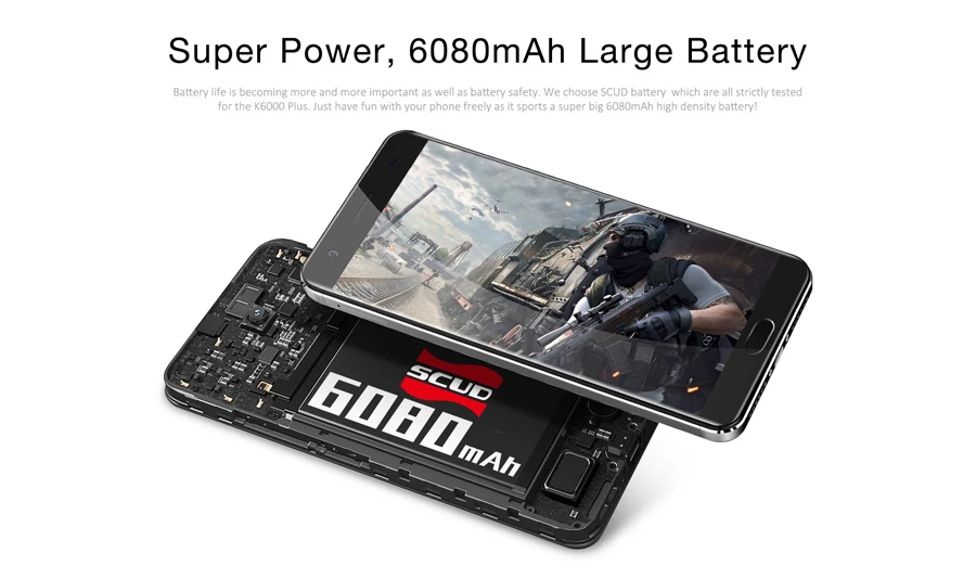 Бесплатный подарок, мобильный телефон Oukitel K6000 Plus, 4G LTE, Восьмиядерный процессор MTK6750T, FHD 5,5 дюймов, 1920x1080, 4 Гб ram, 64 ГБ rom, 16 МП, отпечаток пальца