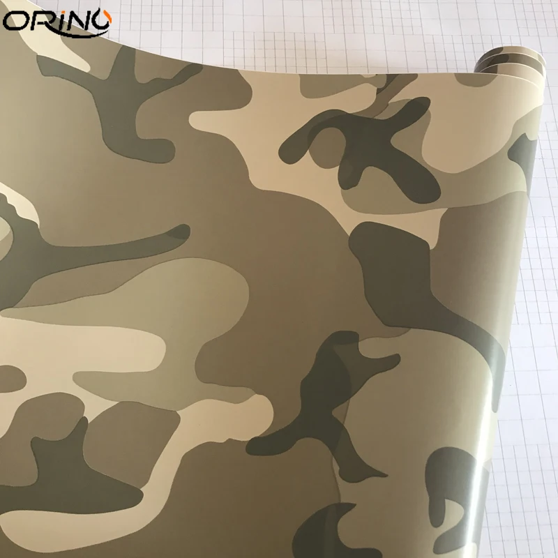 50X150/200/300/500CM Self Adhesive Desert Car Sticker Camouflage Vinyl Film Wrap Motorcycle Scooter Decal With Air Release | Автомобили и