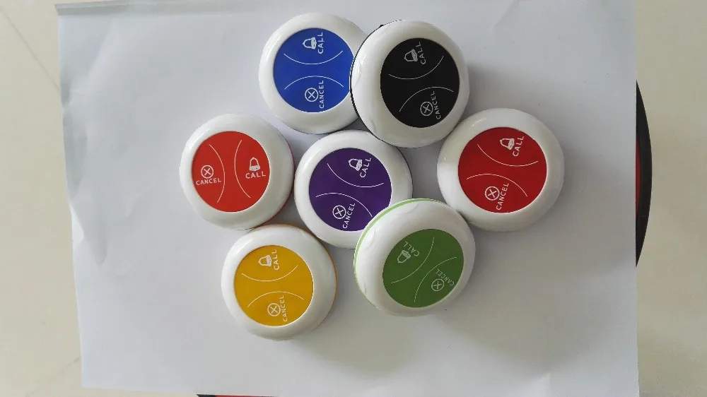 Беспроводная ресторанная система звонков Новое поступление хорошая цена 433 92 МГц