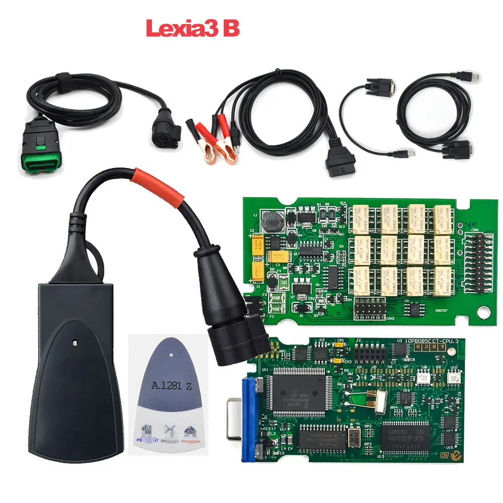 Lexia3 B Lexia 3 полный чип Diagbox V7.83 OBD2 автоматический сканер 921815C чип Lexia3 PP2000 для Citroen/peugeot OBD2 диагностический инструмент lexia3 - Цвет: Lexia3 B
