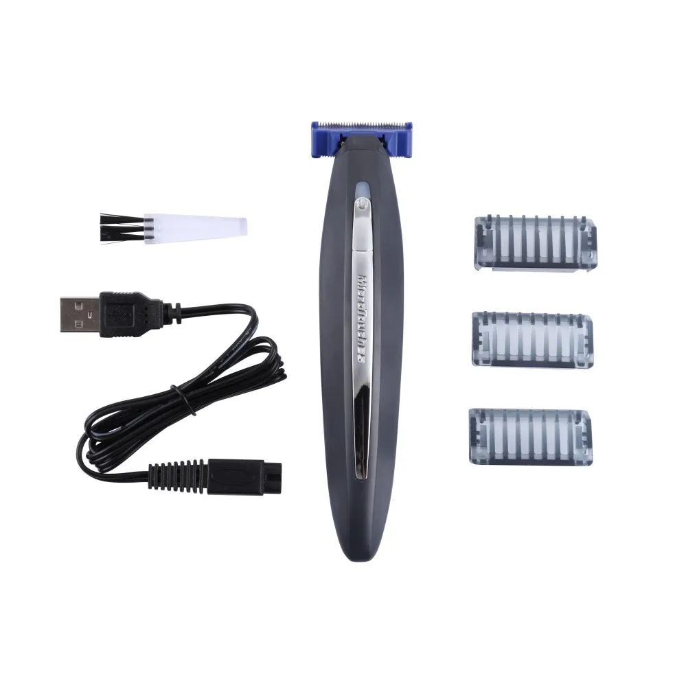 Electric Shaving Beard Machine Razor USB Rechargeable Men Washable Rechargeable Electric Shaver