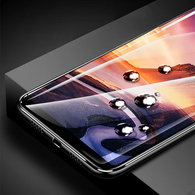 2 шт Защита экрана для Xiaomi Mi Max 3 стекло закаленное Полное покрытие клеем