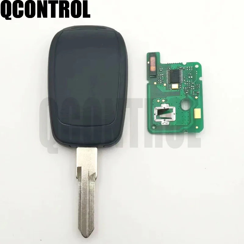 QCONTROL пульт дистанционного управления 2 кнопки Автомобильный ключ 433 МГц с PCF7961M чип HITAG AES для Renault Sandero Dacia Logan Lodgy Dokker Duster