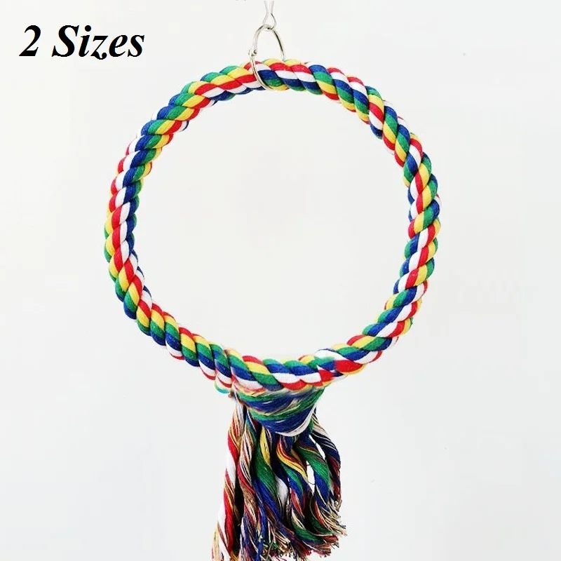 Деформируемого птица Игрушечные лошадки птицу попугай стоя веревки птицы Клетка