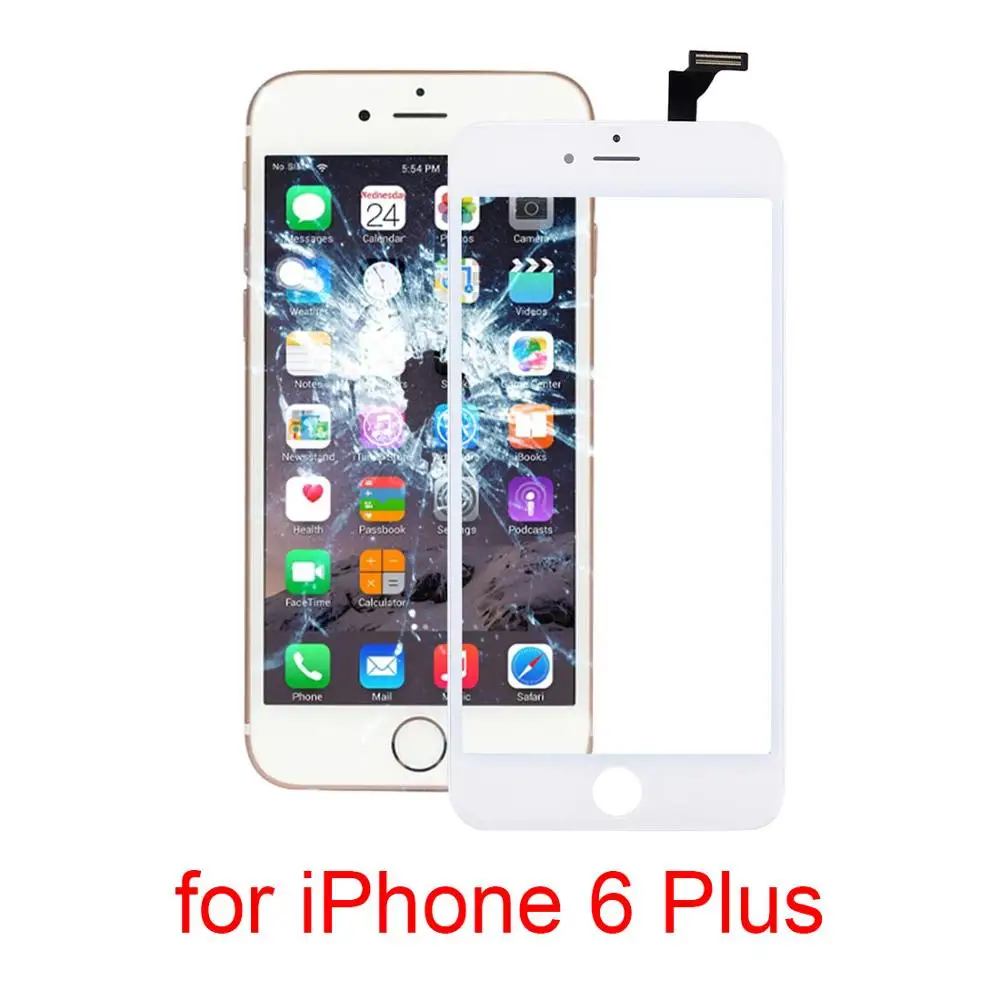 Для iPhone 6 Plus сенсорная панель с передней рамкой ЖК экрана и OCA оптически