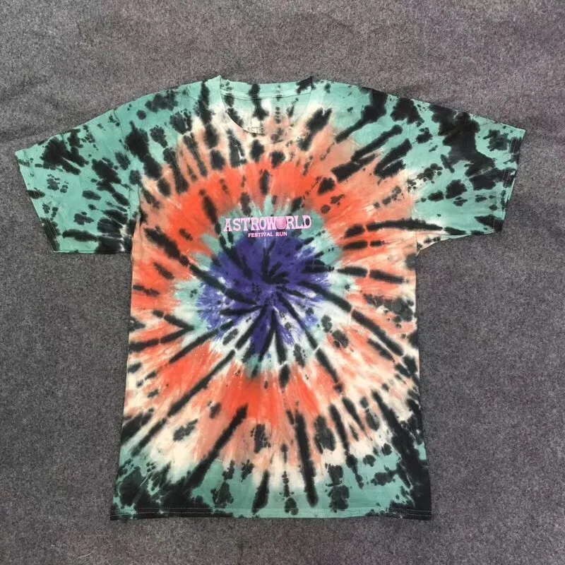 

Футболка с принтом «Tie Dye» для мужчин и женщин, 1:1