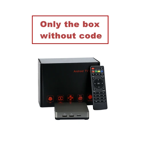 Only the Box Vshare Арабский IP tv Box, Android tv box арабский live tv app, арабский сервер для ip-телевидения/подписки - Цвет: Only the Box