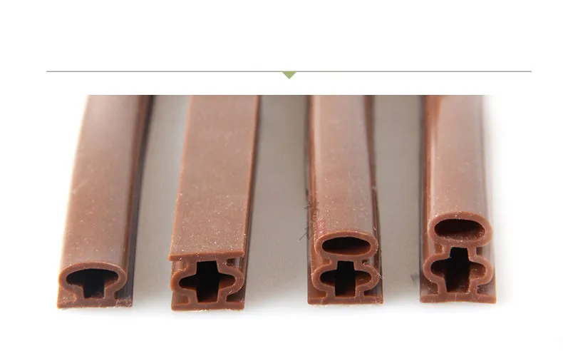 Самоклеящаяся плоская резиновая лента 6 м x 10 мм уплотнительная для дверей и окон