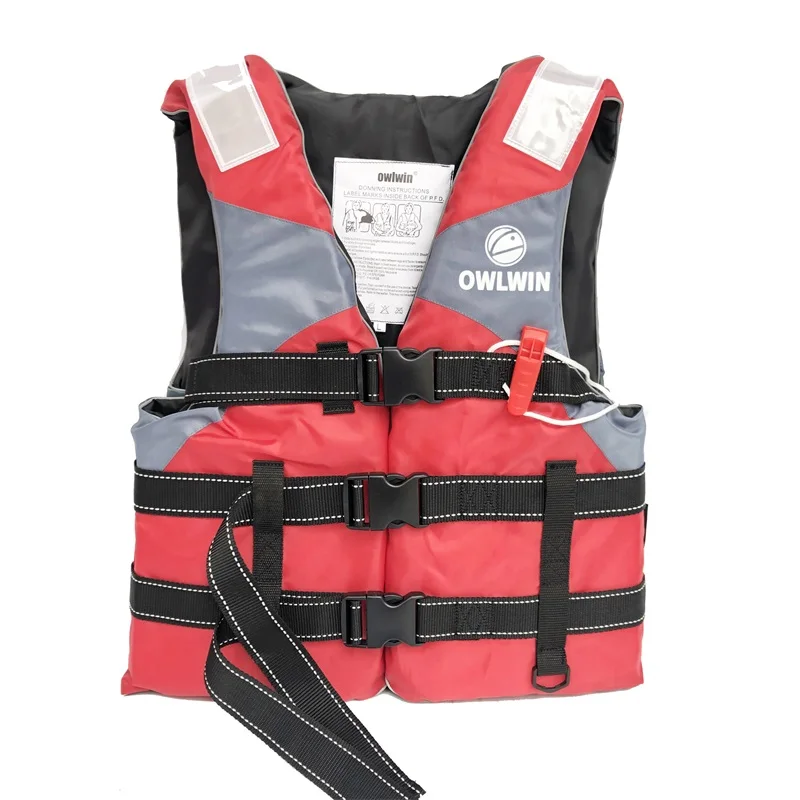Owlwin Горячая спасательный жилет открытый профессиональный спасательный жилет купальники жилеты для купания водные виды спорта выживания выделенный ребенок взрослый