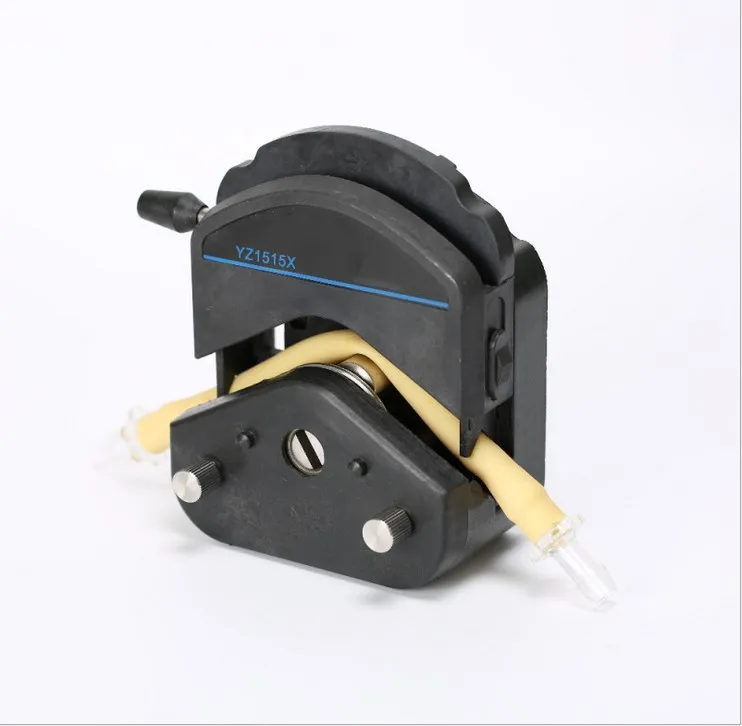 3 rollers pump head Лабораторный перистальтический насос с большим потоком самовсасывающий перистальтический насос с регулируемой скоростью максимальный расход 2000 мл/мин. YZ1515XA - Напряжение: 3 rollers pump head