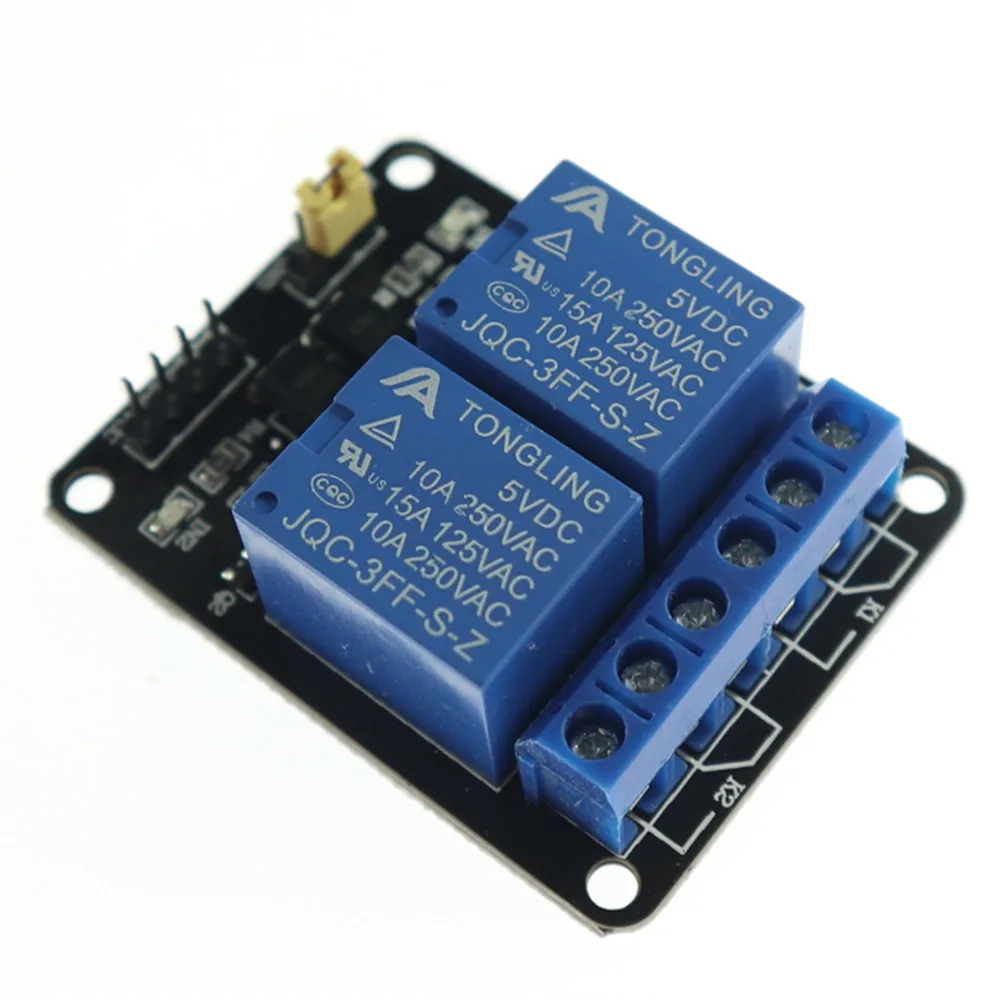 2-канальный релейный модуль KJ356 5 В для Arduino Uno R3 Raspberry Pi 10 шт. | Электроника